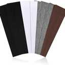 8 Pack Headbands for Women Non Slip - Stylish Sports Hair Bands for Women's Hair - Soft Cotton Cloth Stretchy Headbands for Women for Yoga, Outdoor Exercise Running