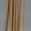 Mooliwe 4 Pcs 48" x 1" Foldable Felt Cork Strips Bulletin Bar Strip for Wall, Notice Board Self Adhesive Cork Wall Decoration, Paste Note, Photo, Schedules, Office Home Decor