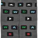Lavley Funny Socks For Geeks - Cool Gifts for Gamers, Musicians and Teachers