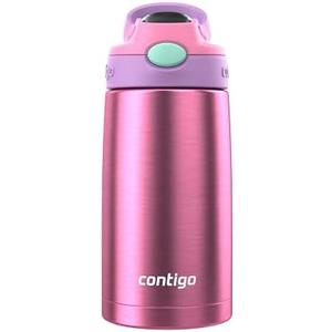 Contigo Autospout Water Bottle with Straw 13 oz Azalea/Pansy