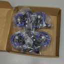 3 Inch Caster Wheels Heavy Duty Stem Caster 1600Lbs, Threaded Stem Casters 1/2"-13 x 1(Stem Diameter 1/2", Stem Length 1"), Safety Locking Caster Set of 4, Industrial Castor Wheels for Cart,Furniture