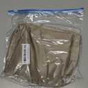 ZIMASILK 100% Pure Mulberry Silk Pillow Cases for Hair and Skin, Soft, Hypoallergenic & Smooth, Both Sides Grade 6A Silk, with Hidden Zipper, Gift for Women Men, 1pc (Queen 20''x30'', Taupe)