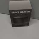 Lerat Electric Space Heater, Small Heater for Indoor Use, 500W PTC Fast Heating Portable Heaters, Overheating & TipOver Protection, Mini Personal Heater for Office Desk Camping, Black