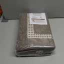 COSY HOMEER Kitchen Rugs Non-Slip 20x30/20x48 Inch Thick Polypropylene Standing Mat for Home Machine Washable, Brown