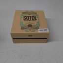 Sotol and Tequila Sipping Glasses | Tequila Glassware Collection | Set of 3 | 6 oz Professional Sippers for Drinking Joven, Reposado, Anejo Sotols | Stemless Heavy Based Liquor Snifters