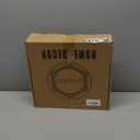 13" Pink Charger Plates, Set of 6 Plastic Textured Chargers for Dinner Plates with Embossed Rim, Table Dcor, Party, Wedding, Holiday (FD08P)