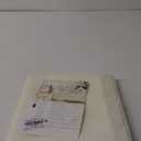 Textured Tablecloth Rectangle Waterproof Table Cloth, Washable Table Cover Wrinkle Free Fabric Tabletop Decoration for Kitchen, Dining, Wedding, Parties, 60 x 144 Inch, Ivory