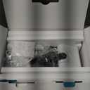 Cordless Vacuum Cleaner for Home, Powerful Stick Vacuum Cleaner with LED Screen and 3-Speed Suction, Rechargeable Vacuum Cordless, Lightweight Handheld Vacuum for Hard Floors Carpets Pet Hair, White