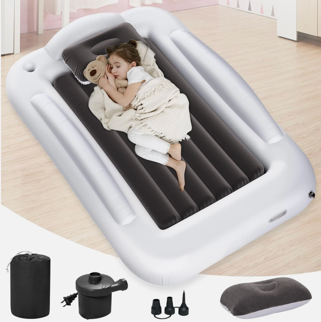 ABDTECH TODDLER TRAVEL BED GREY 11X4.72X16.14, For 18+ Months