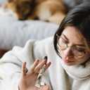 ANINKABOVE I Love My Dog 3-Sided Ballpoint Pen - Cute Pug Gift for Dog Moms & Dads, Unique Fun Writing Instrument for Office or School Supplies