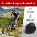 Fincci 29 x 2.1/2.2/2.3/2.35/2.4/2.5/2.6 Inch Bike Inner Tube 48mm Presta or Schrader Valve Butyl Rubber Fits Mountain & Hybrid Bikes Pack of 2