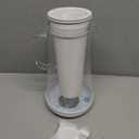 LifeStraw Home Water Filter Pitcher, 7-Cup, Glass with Silicone Base, White, for Everyday Protection Against Bacteria, Parasites, Microplastics, Lead, Mercury, PFAS and a Variety of Chemicals, White