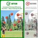Insaga Basketball Return Attachment for 18" Rim Basketball Rebounder