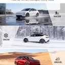 REEVAA 2026 Tesla New Model Y Juniper Accessories - Mud Flaps [Protect Paint, No Drilling Required] All-Weather Splash Guard Body Kits for Model Y Juniper 2025-2026, Black (Set of 4)