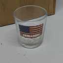 Mumufy 4 Pack 10oz 250th Anniversary Whiskey Rocks Glasses Old Fashioned Glass Drinkware 1776-2026 Patriotic Distressed Vintage American Flag We the People Design, USA Commemorative Gift