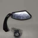 Revas Bike Mirrors | Adjustable Bicycle Handlebar Mirror for Clear Rear View, 2 pack