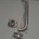 Grab Bars for Shower, 1 Pack 16-Inch Anti Slip Shower Handles for Elderly, Safety Shower Grab Bar, Stainless Steel Handicap Grab Bars for Bathroom (Polished Nickel 1" Diameter)