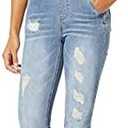 dollhouse womens Midtown Blue Denim Overalls 31/13