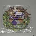 BBTO Easter Door Sign He Is Risen Hanging Decor Religious Cross Sign Easter Wreaths for Front Door Christian Flowers Lent Hanging Hanger for Farmhouse Front Porch (Cross Wreath, 11.81 x 11.81 Inches)