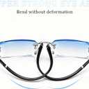 2026 New Clarity Blue Glasses, Clarity Multifunctional Smart Blue Glasses, Automatic Adjustment Eye Reading Glass for Men/Women with Case and Glasses Cloth
