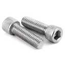 MewuDecor M8-1.25 x 30mm Socket Head Cap Screws Bolts, Allen Socket Drive, Stainless Steel 18-8 (304), Full Thread, Bright Finish, Machine Thread, 20 PCS