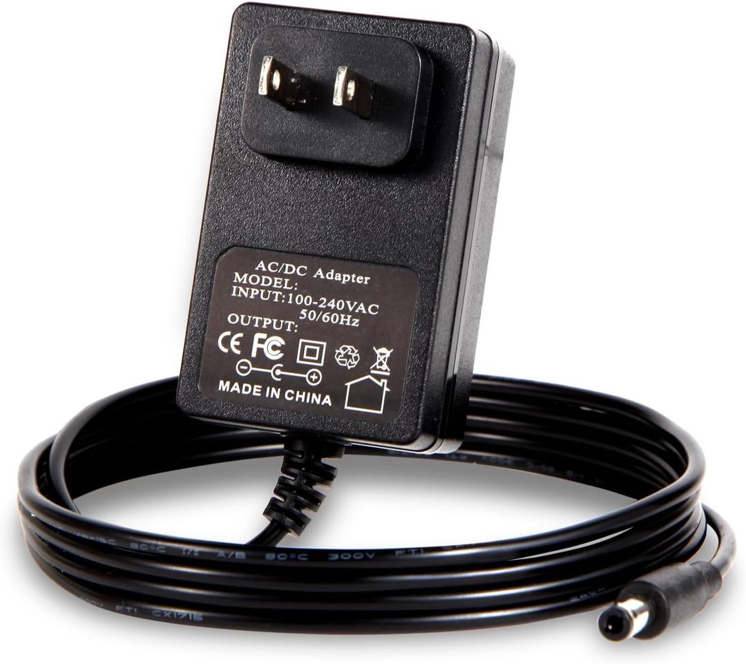 6V 1A DC Power Supply Adapter AC 6Volt 1000mA Wall Charger DC Plug 5.5x2.1mm & 2.5mm for 6V 100mA 200mA 300mA 500mA 600mA 800mA 100mA Device