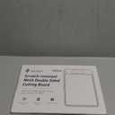 Stainless Steel Cutting Board with Handle Non-toxic Chopping Large Big Small Metal Carving Kitchen Meat Butcher Block Not Titanium Wood Bamboo Glass Marble Stone Rubber Plastic Sink