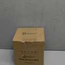 Radiance Clear String Globe Lights, 25 ft, Black Wire, G40 Bulb