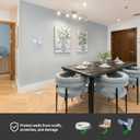 Art3d High Impact Baseboard Wall Molding Trims, Skirting Board, White, 8 Pack - 56 x 3.2 Inch