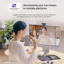 ASUS ZenScreen 31.5 4K USB-C Smart Monitor (MS32UC) - UHD (3840 x 2160) IPS, 98% DCI-P3, GoogleTV, Harman Kardon Speakers, USB-C (90W PD), Wireless Display, Netflix and YouTube