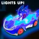 NKOK Sonic Glow Racer RC Car – Ready to Run 1/28 Scale Remote Control Vehicle with Light-Up Body