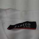 FAHIZO Men's White Tuxedo Shirt with Wing Collar, French Cuffs & Accessories (Medium)