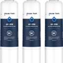 GLACIER FRESH Compatible with Samsung DA29-00020B Refrigerator Water Filter, DA29-00020A/B, DA29-00020B-1, HAF-CIN/EXP, 46-9101, RF4267HARS For French Door Fridge Kitchen (3 PACK)