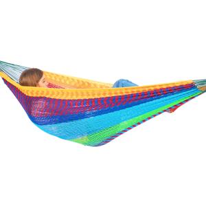 PNAEUT Mayan Hammock, Handwoven XL Thick Soft Rope Hammocks for Outdoor Indoor, Max 600 lbs Capacity, Tree Straps & Carabiners Included (Tropical, No Stand) PNAEUT Mayan Hammock, Handwoven XL Thick Soft Rope Hammocks for Outdoor Indoor, Max 600 lbs Capacity, Tree Straps & Carabiners Included (Tropical, No Stand)