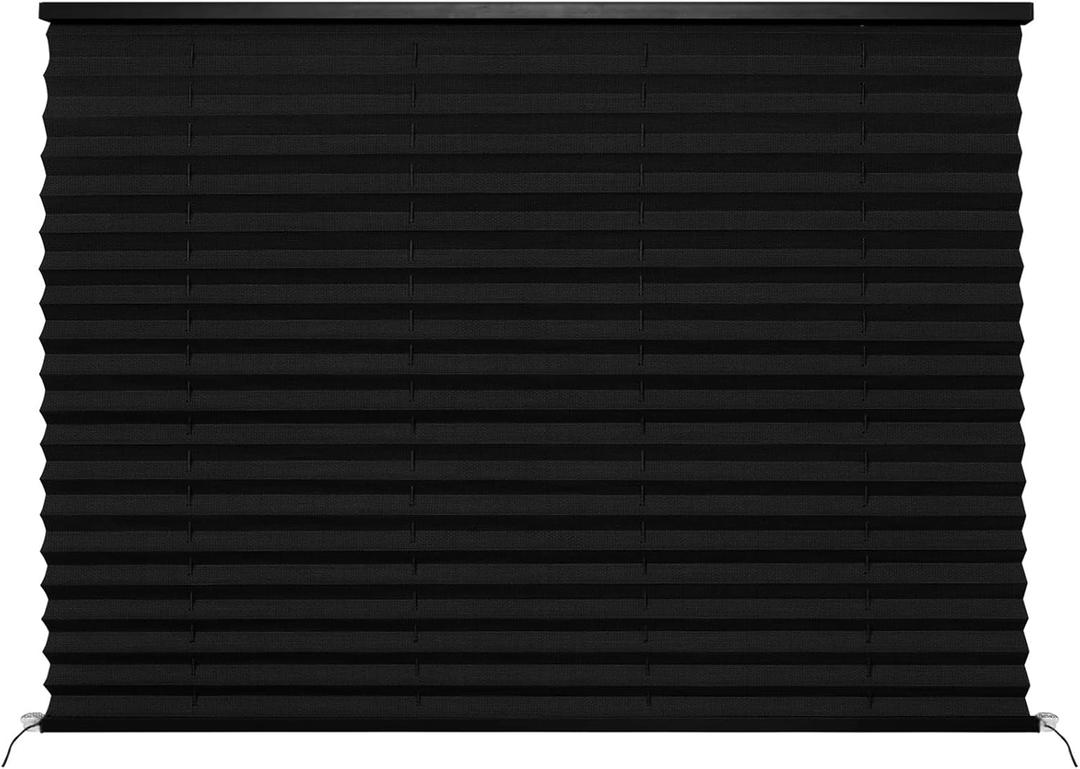 NOVINO RV Blinds Shades for Camper Window,RV Pleated Shades Camper Blinds for Travel Trailers Motorhome Motor Coach-44 W x 38" L