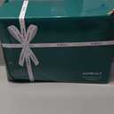 Ceramic Fruit Bowl for Kitchen Counter - 3 Tier Fruit Basket with Metal Stand, Tiered Fruit Stand for Countertop, Snack, Nuts, Cake, Dessert, Cute (Gold, Small)