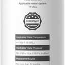 TOKIT RO Replacement Filter for T1 Ultra, NSF/ANSI 58 Certified, Reduce TDS, Replacement for T1 Ultra Reverse Osmosis System Water Filter, 12-Month Lifetime