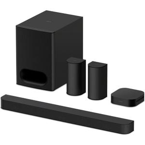 Sony BRAVIA Theater System 6, 5.1ch Home Theater System soundbar with subwoofer and Rear Speakers, Surround Sound by Dolby Atmos/DTS:X Compatible HT-S60