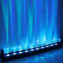 RGBW Dynamic Wave Wall Light, Ocean Wave Projector Light ith Music Sync, Color Changing Wall Washer Lamp with Remote & APP, Aurora Projector Ambient Light for Gaming Living Room,1 Pack, 39.4 Inch