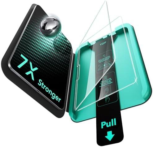 ESR 1 Pack Armorite Screen Protector for iPad Pro 11 Inch (M5/M4) 2025/2024, Military Grade Protection, 9H Hardness Tempered Glass Film with UltraFit Tray, HD Clarity, Dust and Bubble Free