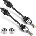 CV Axle with Wheel Bearing Front Left/Right Assembly for Polaris 2018-2022 Ranger 500, 2015-2021 Ranger 570 Midsize/Crew (will not fit Full Size & XP), Replace 1333238 1333742