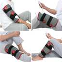 Comfytemp Leg Heating Pad for Pain Relief, FSA HSA Eligible Wearable Heating Pad for Leg and Calf Fathers Day Dad Gifts, Electric Heat Wrap for Shin Splint/Thigh/Knee/Arm/Hamstring, Gifts for Him Man (Large)