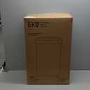 EKO Deluxe Mirage-T 50 Liter / 13.2 Gallon Touchless Rectangular Motion Sensor Trash Can, Matte Stainless Steel Finish