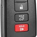 Smart Key Fob Replacement Fits for Toyota Highlander 2014 2015 2016 2017 2018 2019 Proximity Keyless Entry Remote Control 315 Mhz P/N:89904-0E121 89904-0E120AG FCC:HYQ14FBA