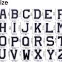 2 x GYGYL Iron on Letters Patches, 9Pcs of 2 Inch Pink Letter K Patches, Alphabet Embroidered Patch for Clothes, Dress, Hat, Socks, Jeans, DIY Accessories