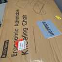 Adjustable Kneeling Chair, Wooden Ergonomic Chair Knee Chair Posture Chair - Improve Your Posture with an Angled Seat for Home,Office (Wood Color+ Pads)