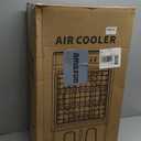 Portable Swamp Cooler Air Conditioner, 3-in-1 Evaporative Air Cooler with 6.8-Gal Tank, 3600 CFM, Ice Packs, Dry-Burn Protection, Remote with Direction Control, No Hose Required for Home & Garage