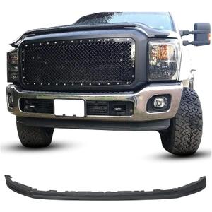 ECOTRIC Front Lower Bumper Valance Deflector Compatible with 2011-2016 Ford F250 F350 Super Duty Air Dam Panel Replacement for BC3Z17626AA FO1095241