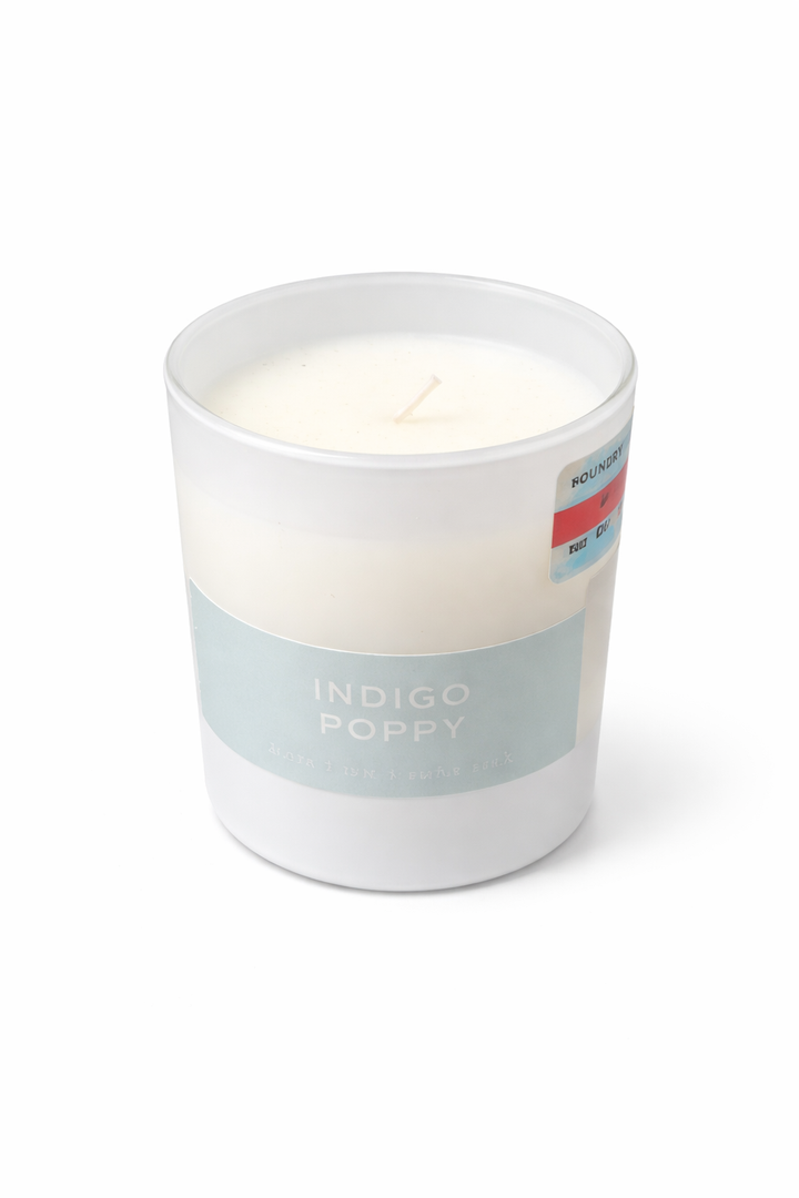 Foundry 10.5oz Jar Candle Indigo Poppy
