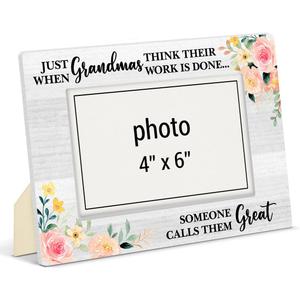 Great Grandma Picture Frame Just When Grandmas Think Their Work